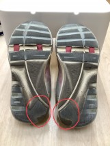 『靴の内側ばかりが減ってしまう――』